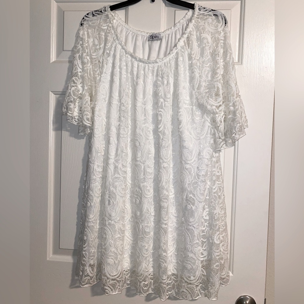 White Lace Dress